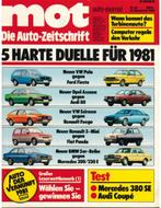 1980 MOT AUTO JOURNAL MAGAZINE 25 DUITS, Boeken, Auto's | Folders en Tijdschriften, Nieuw, Author