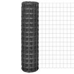 vidaXL Euro hek 10x1,5 m grijs, Verzenden, Nieuw, IJzer, 1 tot 2 meter