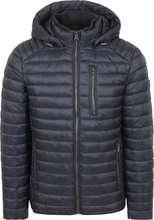 Suitable Copenhagen Jas Navy maat L Heren, Kleding | Heren, Jassen | Winter, Blauw, Nieuw, Maat 52/54 (L), Verzenden