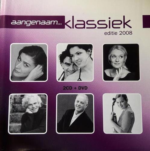 cd - Various - Aangenaam... Klassiek - Editie 2008, Cd's en Dvd's, Cd's | Overige Cd's, Zo goed als nieuw, Verzenden