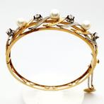 Armband - 18 karaat Geel goud - 0.48ct. tw. Diamant, Sieraden, Tassen en Uiterlijk, Armbanden, Nieuw