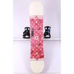150 dames snowboard SALOMON LIBERTY UNITE, WHITE/pink, woodc, Verzenden, Gebruikt