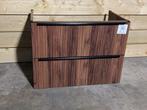 Veiling - Detremmerie wastafelonderkast 80x59cm Wallnut, Nieuw