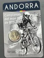 Andorra. 2 Euro 2024 Mountainbike + Ski (2 monete)