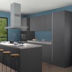 Greeploze Onyxgrijze keuken Lima 25092, Huis en Inrichting, Keuken | Complete keukens, Verzenden, Nieuw