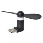 Ruhhy Micro USB Ventilator - Compact en Krachtig, Ophalen of Verzenden, Nieuw