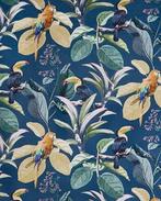 Fluweel Papegaai Donkerblauw, Nieuw, Blauw