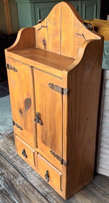 Kast - landelijk - Hout - 70 cm - 11 kilo, Antiek en Kunst, Curiosa en Brocante