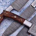Keukenmes - Chefs knife - Hout en handgemaakt gevouwen