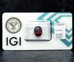 Granaat - 5.16 ct - International Gemological Institute, Nieuw