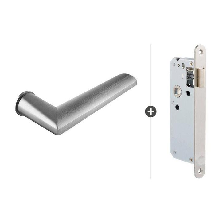 Skantrae Hang en sluitwerkpakket 801 MAT CHROOM, Doe-het-zelf en Verbouw, Hang- en Sluitwerk, Klink of Kruk, Nieuw, Ophalen of Verzenden