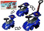 Loopauto - met duwstang - 60x40x85 cm - blauw - tot 50 kg, Ophalen of Verzenden, Nieuw