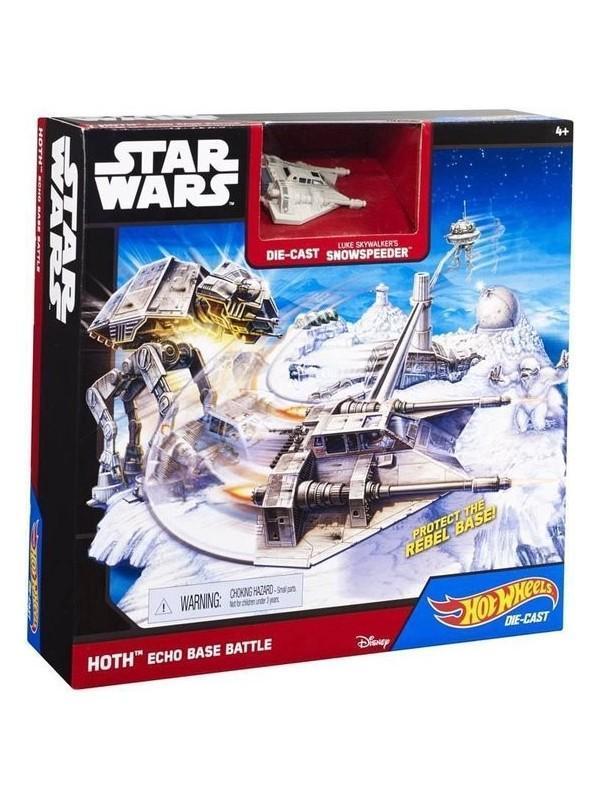 HOT WHEELS - STAR WARS - HOTH ECHO BASE BATTLE, Verzamelen, Speelgoed, Nieuw, Verzenden