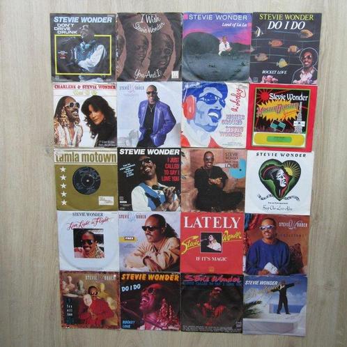 Stevie Wonder - Nice Lot Stevie Wonder Records (20 items) -, Cd's en Dvd's, Vinyl Singles