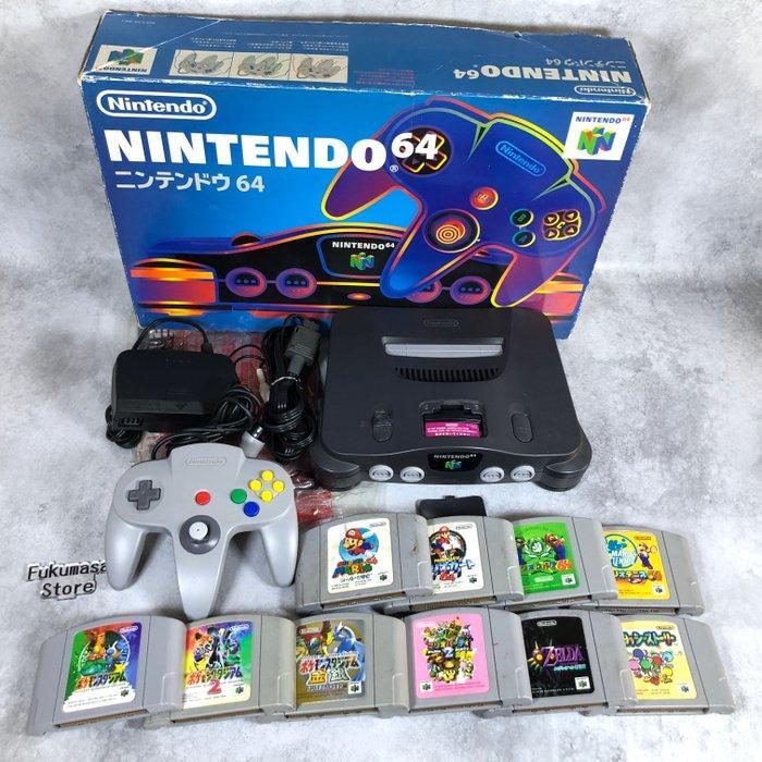 Nintendo - Nintendo 64 - Nintendo 64 Console Black Box, Spelcomputers en Games, Spelcomputers | Overige Accessoires