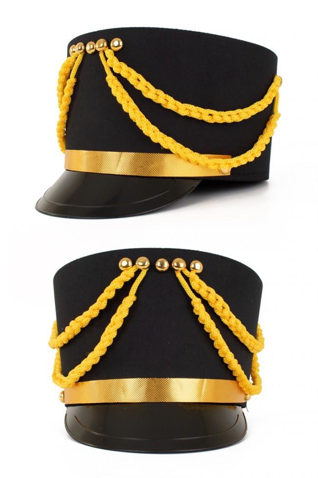 Fanfare Hoge Hoed Zwart Goud 58 59 60 Harmonie Muziekkorps P, Kleding | Dames, Carnavalskleding en Feestkleding, Nieuw, Carnaval