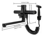 Wand Keukenkraan met Sproeier 360° Draaibare Mengkraan, Huis en Inrichting, Verzenden, Nieuw