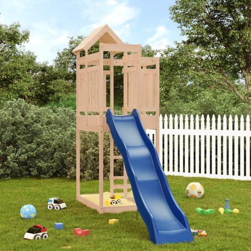 vidaXL Speelhuis massief grenenhout, Kinderen en Baby's, Speelgoed | Buiten | Speeltoestellen, Nieuw, Verzenden