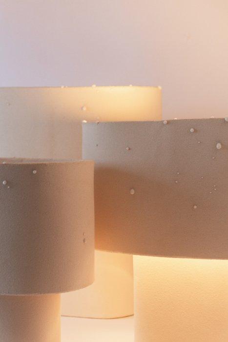 lucas huillet - Tafellamp - Steengoed, Antiek en Kunst, Kunst | Designobjecten