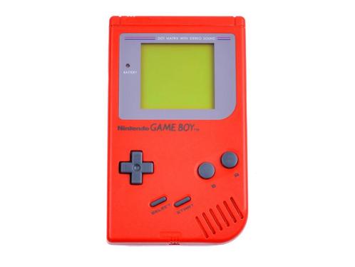 Gameboy Classic Red, Spelcomputers en Games, Spelcomputers | Nintendo Game Boy, Zo goed als nieuw, Ophalen of Verzenden