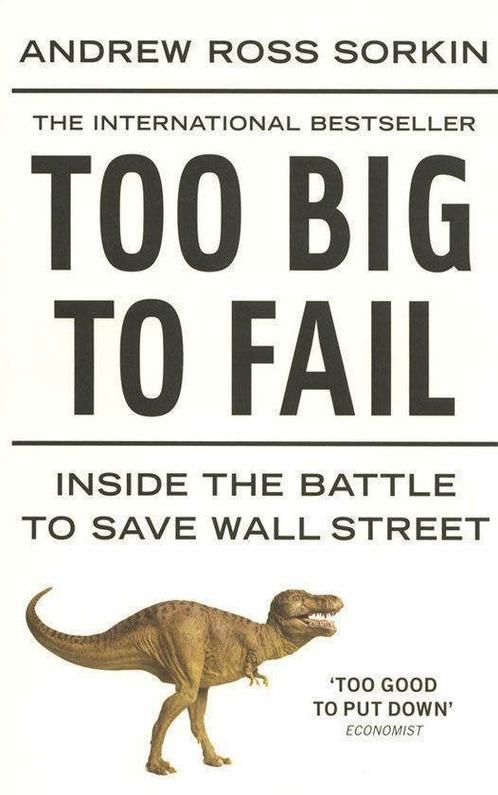 Too Big To Fail, Boeken, Overige Boeken, Ophalen of Verzenden