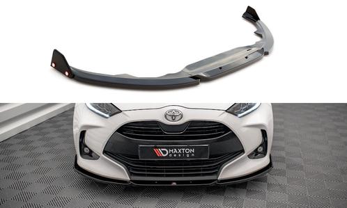 Voorspoiler V.1 met Canards Toyota Yaris MK4 Maxton Glans, Auto-onderdelen, Carrosserie en Plaatwerk, Ophalen of Verzenden