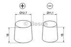 BOSCH 45AH Accu ( S4 022 ) 12V Batterij 330A B00 0092S402..., Auto-onderdelen, Ophalen of Verzenden, Nieuw