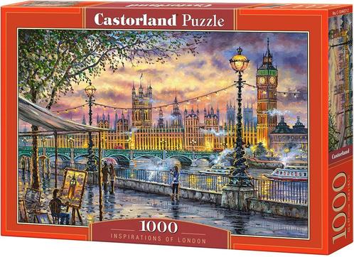 Inspirations of London Puzzel (1000 stukjes) | Castorland -, Hobby en Vrije tijd, Denksport en Puzzels, Nieuw, Verzenden