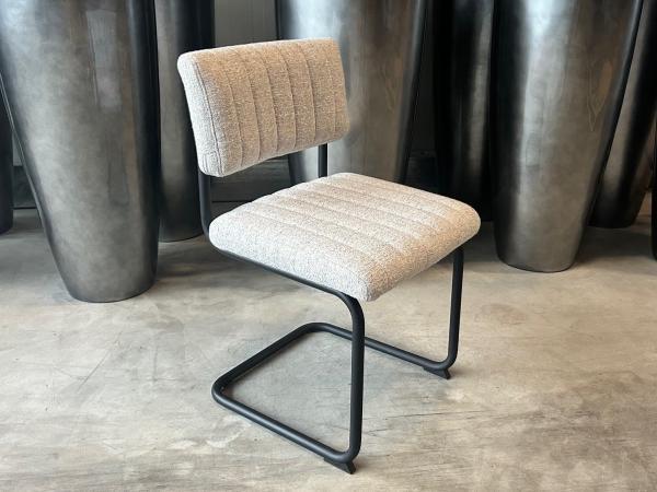 Veiling - Eetkamerstoel Wicky (set van 6) Linnenstof - Licht, Huis en Inrichting, Stoelen