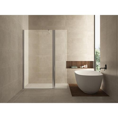 BWS Apollo Zijwand met Schanierend Glasprofiel 30x200 cm, Doe-het-zelf en Verbouw, Sanitair, Douche, Nieuw, Ophalen of Verzenden