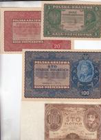 Polen. - 4 banknotes - various dates (Zonder Minimumprijs), Postzegels en Munten, Bankbiljetten | Europa | Niet-Eurobiljetten