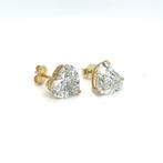 Oorbellen - 14 karaat Geel goud - 3.13ct. tw. Diamant, Sieraden, Tassen en Uiterlijk, Oorbellen, Nieuw