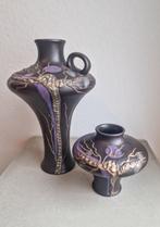 Ruscha - Vaas (2) - Die gouden bomen, violette maan -