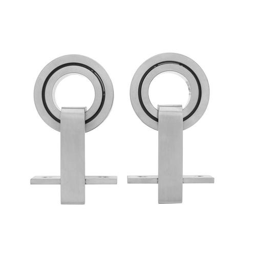 Intersteel Set van 2 hangrollen Modern Top 15,5cm - RVS, Doe-het-zelf en Verbouw, Deuren en Horren, Nieuw, Verzenden