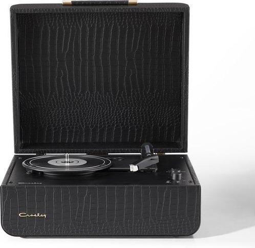 Crosley Mercury - Black croc (Platenspelers, Audio & Hifi), Audio, Tv en Foto, Mediaspelers, Nieuw, Verzenden