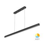Hanglamp LED balk 30 Watt Zwart CCT, Huis en Inrichting, Lampen | Hanglampen, Verzenden, Nieuw, Trendy verlichting