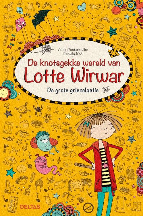 De grote griezelactie / Lotte Wirwar 9789044748536, Boeken, Kinderboeken | Jeugd | 10 tot 12 jaar, Zo goed als nieuw, Verzenden