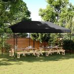 vidaXL Partytent Zwart 292 x 580 x 315 cm Oxford Stof, Verzenden, Nieuw, Partytent