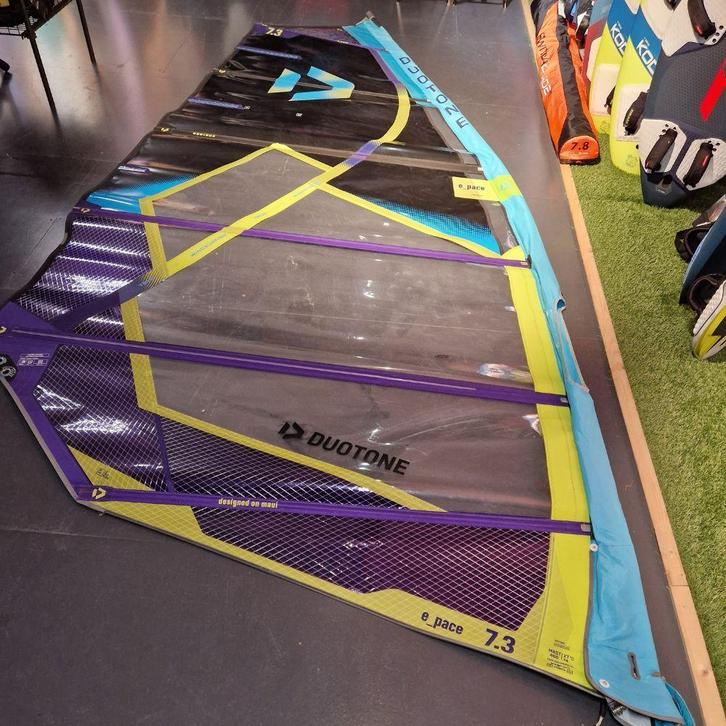 Duotone E Pace 2025 occ - 7.3, Watersport en Boten, Windsurfen, 7 m² of meer, Zeil, Gebruikt, Ophalen of Verzenden
