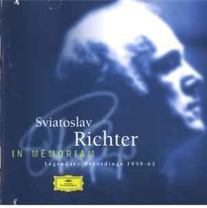 cd - Sviatoslav Richter - In Memoriam, Cd's en Dvd's, Cd's | Overige Cd's, Zo goed als nieuw, Verzenden