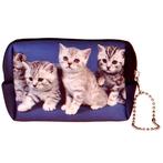 Kleine etui/klein toilettasje poesjes NIEUW, Ophalen of Verzenden, Nieuw