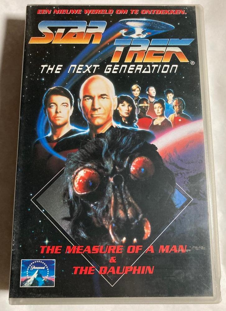 STAR TREK THE NEXT GENERATION THE MEASURE OF MAN & THE, Cd's en Dvd's, VHS | Film, Gebruikt, Verzenden