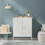 Dressoir | Lockerkast | Opbergkast | 80x40x100cm | Wit, Verzenden, Nieuw