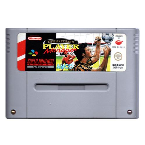 SNES Kevin Keegans Player Manager (Losse Cassette), Spelcomputers en Games, Games | Nintendo Super NES, Zo goed als nieuw, Verzenden
