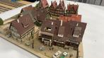 Faller H0 - Landschap - Diorama met 11 vakwerk huisjes