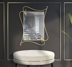 WANDSPIEGEL BLOEMBLAADJE CM 80X4X110, Huis en Inrichting, Woonaccessoires | Spiegels, Ophalen of Verzenden, Nieuw