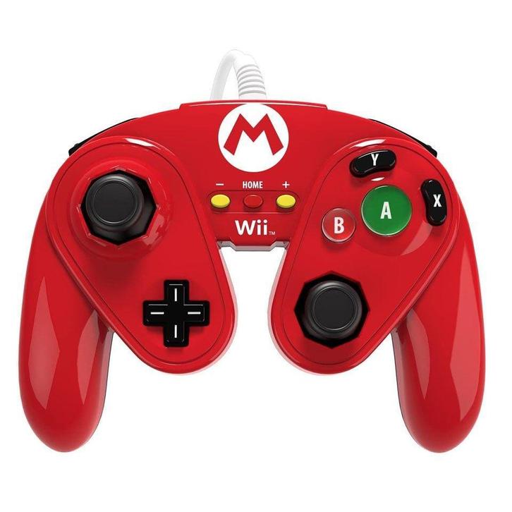 PDP Fight Pad Bedraad voor Wii U - Mario (Nieuw), Spelcomputers en Games, Spelcomputers | Nintendo Consoles | Accessoires, Nieuw