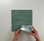 Wandtegel Cifre Cerámica Atlas Jade Groen Glans 7,5x15, Doe-het-zelf en Verbouw, Tegels, Nieuw, Minder dan 20 cm, 10 m² of meer