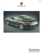 2002 PORSCHE EXCLUSIVE BROCHURE DUITS, Boeken, Auto's | Folders en Tijdschriften, Nieuw, Porsche, Author