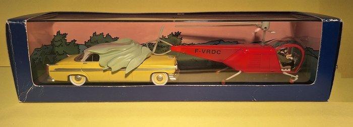 Kuifje - 2 Model- auto en helicopter - Moulinsart / Atlas -, Boeken, Strips | Comics